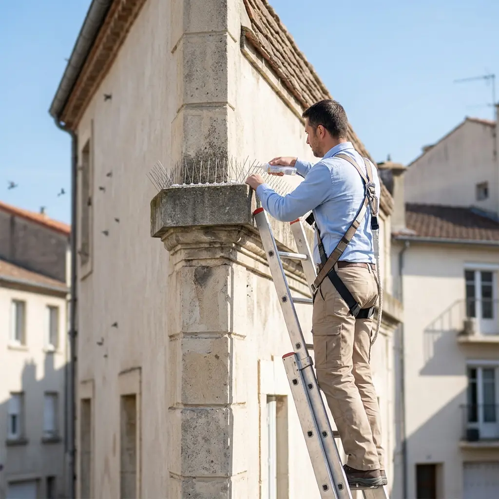 Comment limiter l'installation des pigeons chez vous ?