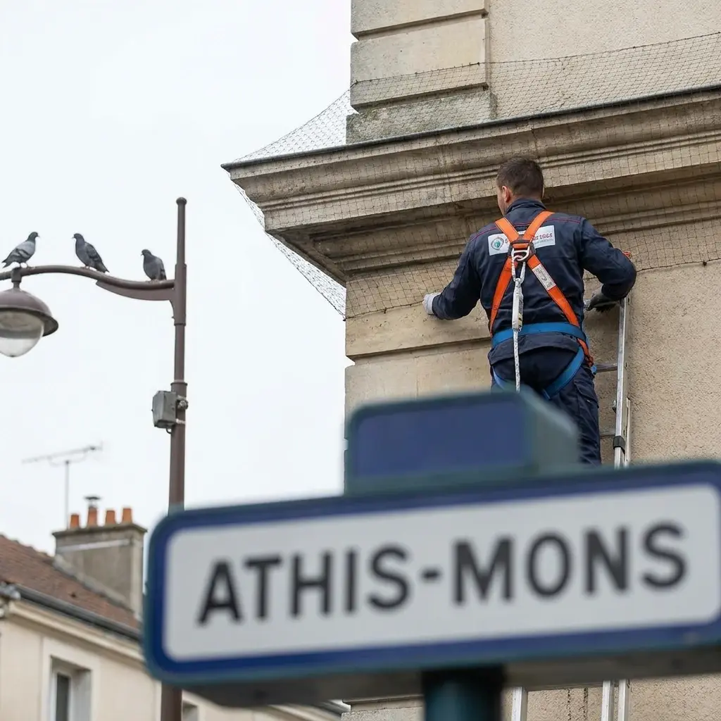 Prévenir l'installation des pigeons sur vos propriétés