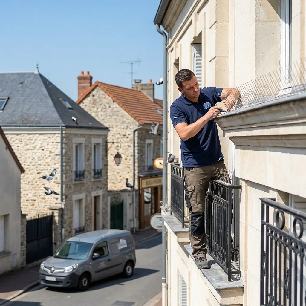 Comment se déroule l'intervention de dépigeonnage à Draveil ?