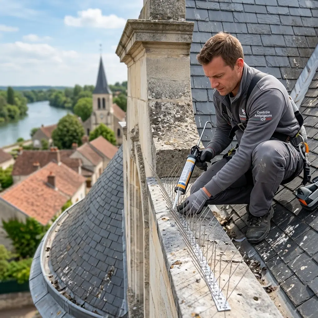 Comment se déroule l'intervention à Saintry-sur-Seine ?