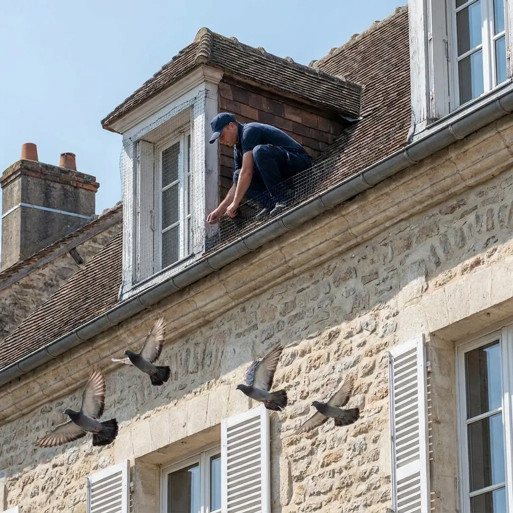 Comment prévenir le retour des pigeons chez vous
