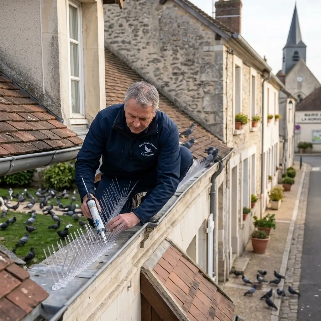 Comment se déroule l'intervention à La Norville ?