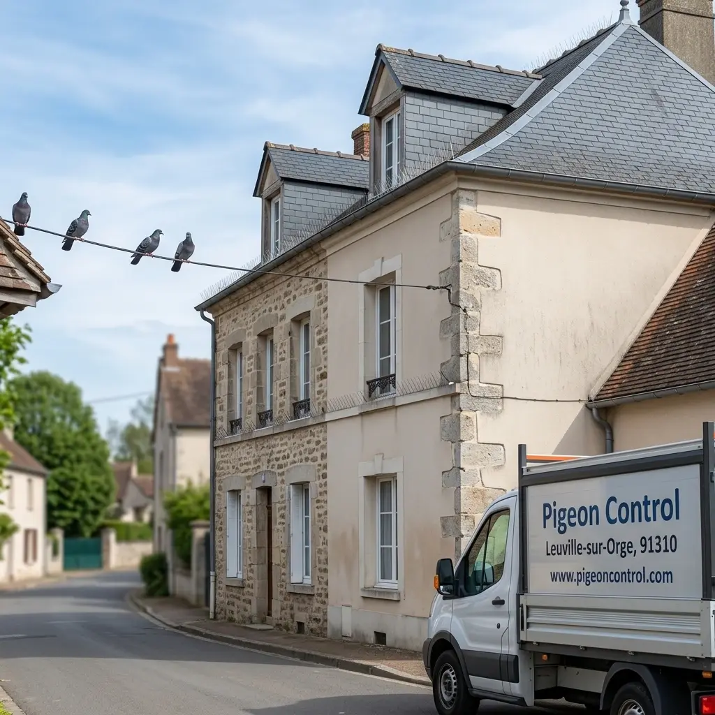 Comment se déroule l'intervention à Leuville-sur-Orge ?