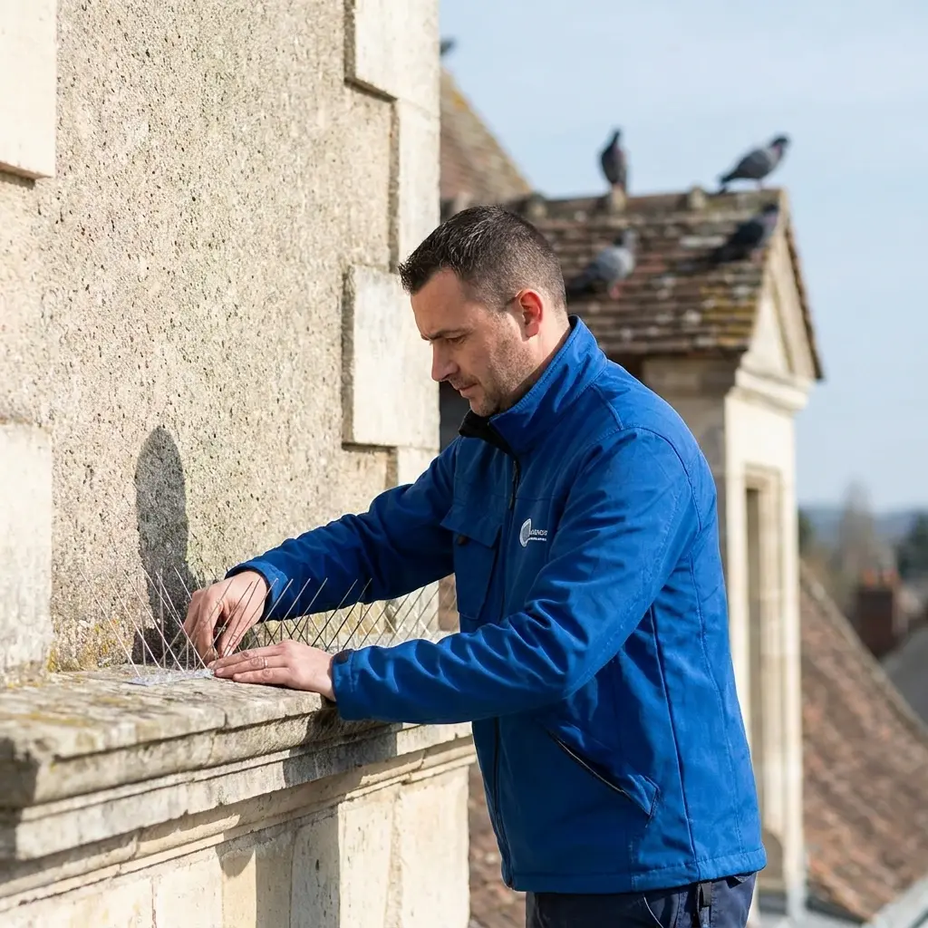 Une approche technique pour chasser les pigeons