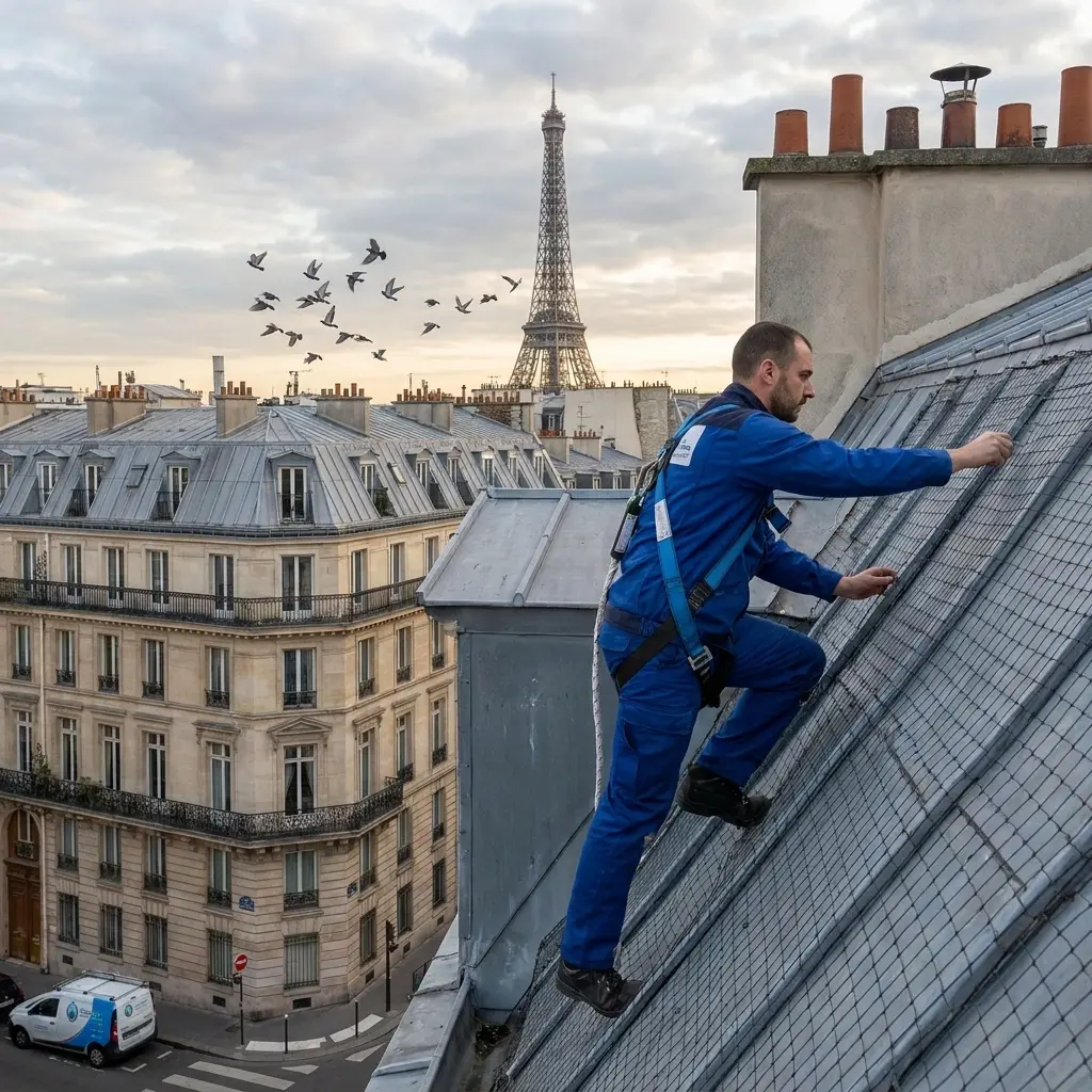 Comment limiter l'installation des pigeons chez vous