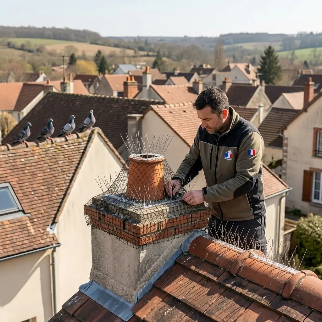 Comment limiter l'installation des pigeons chez vous