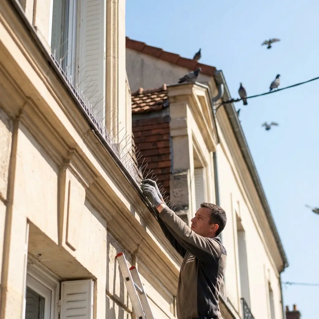 Une approche technique pour chasser les pigeons