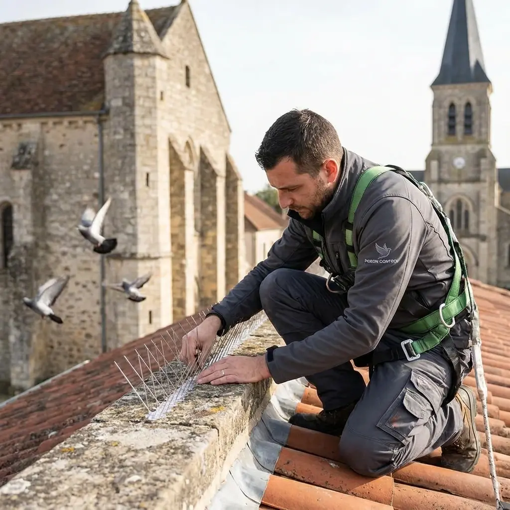 Comment limiter l'installation des pigeons chez vous