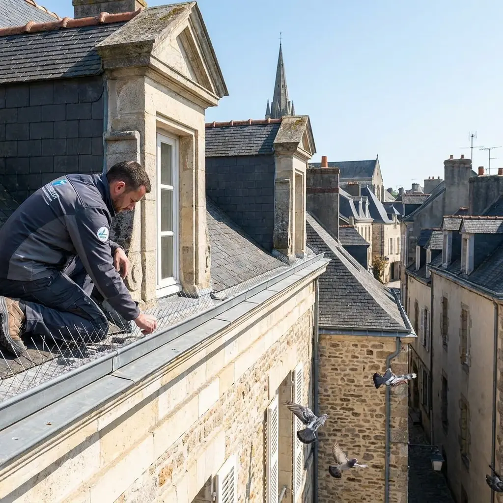Comment limiter l'installation des pigeons chez vous