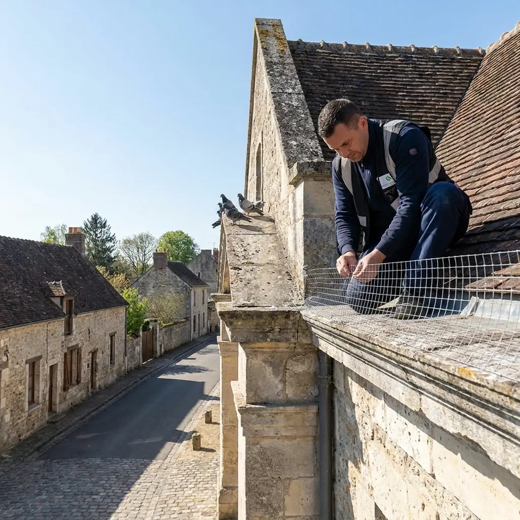 Une stratégie ciblée pour éloigner les oiseaux