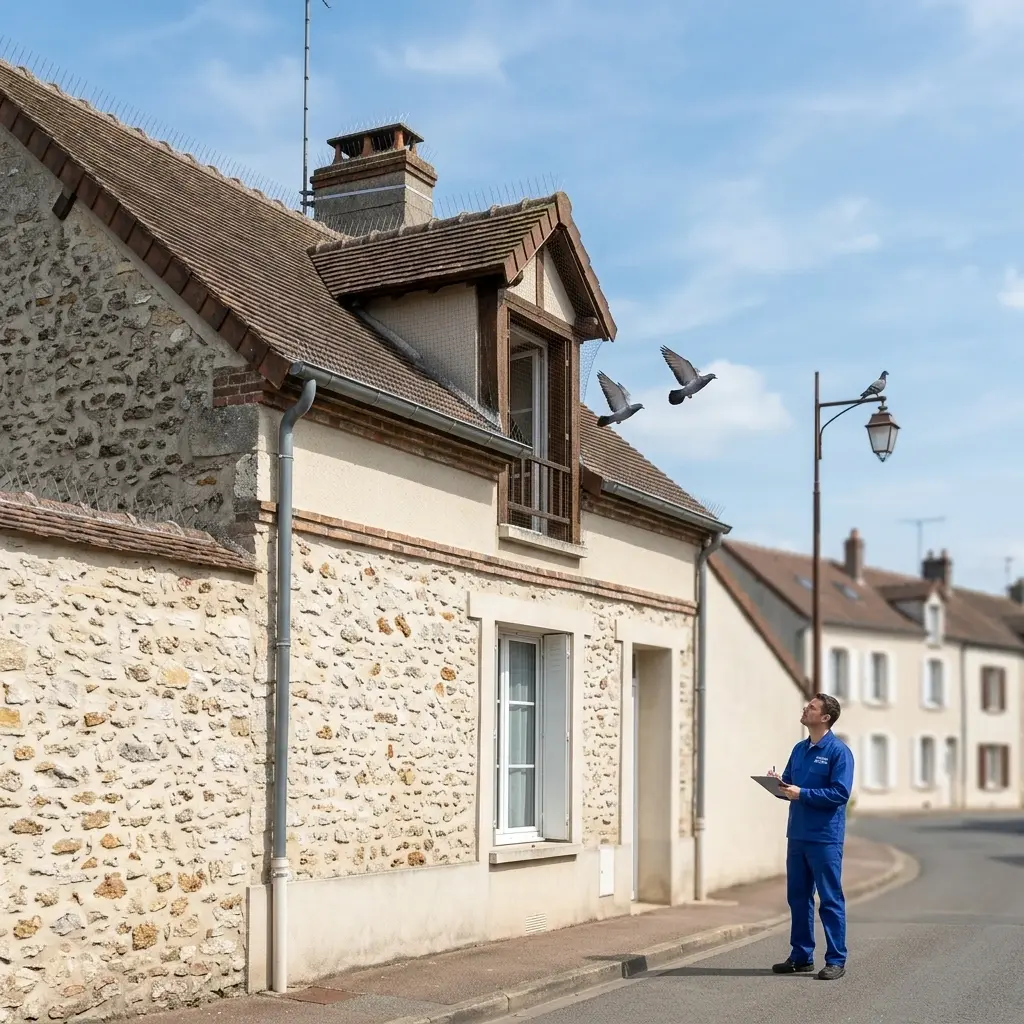 Une stratégie de lutte efficace contre les pigeons