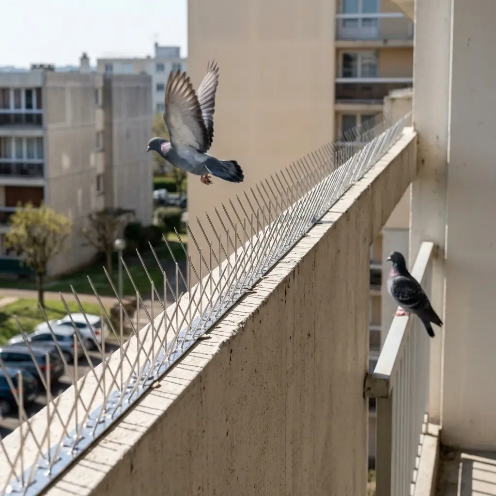 Prévenir l'installation des pigeons dans vos propriétés