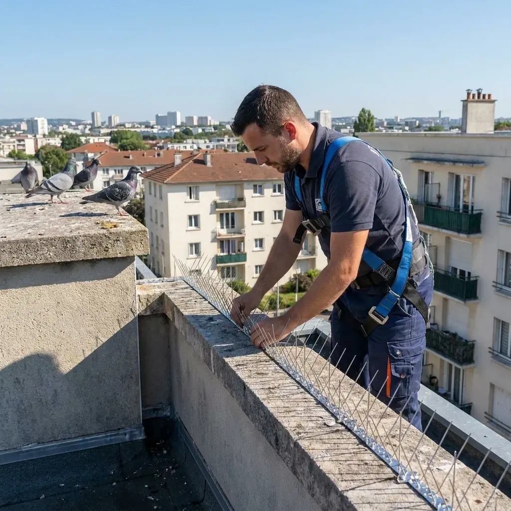 Comment limiter l'installation des pigeons chez vous ?