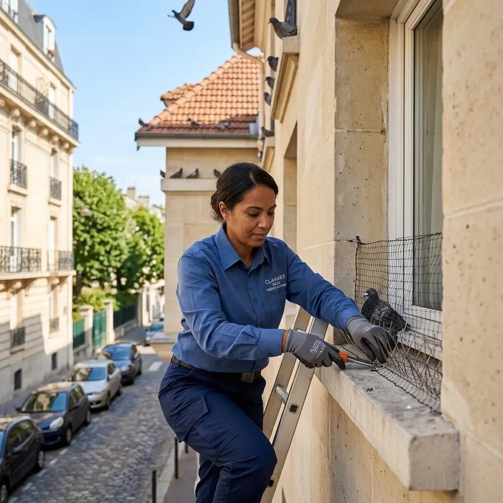 Un protocole de dépigeonnage rigoureux et efficace