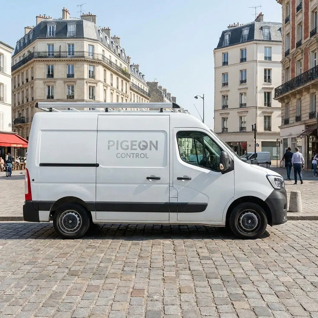 Un traitement professionnel pour éloigner les pigeons