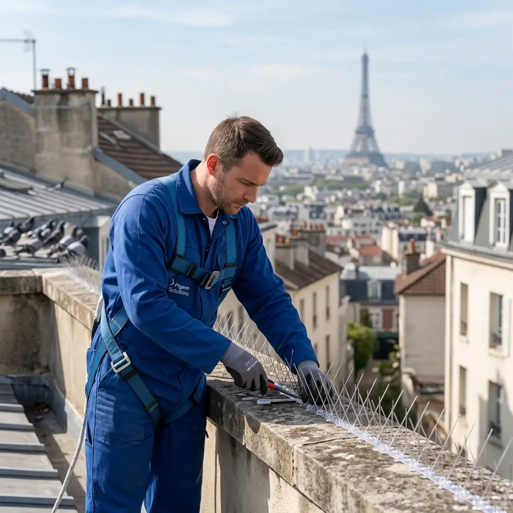 Une stratégie de lutte contre les pigeons sur mesure