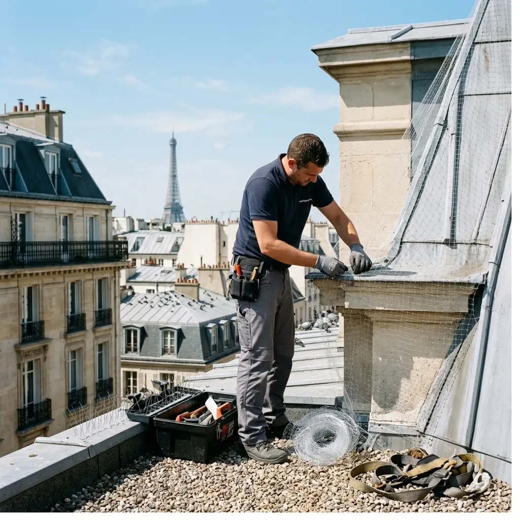 Gestes simples pour limiter la présence des pigeons