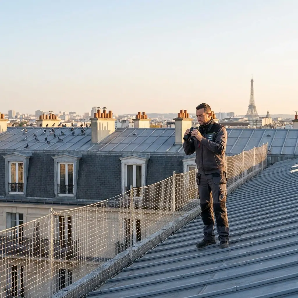 Une stratégie de lutte contre les pigeons adaptée