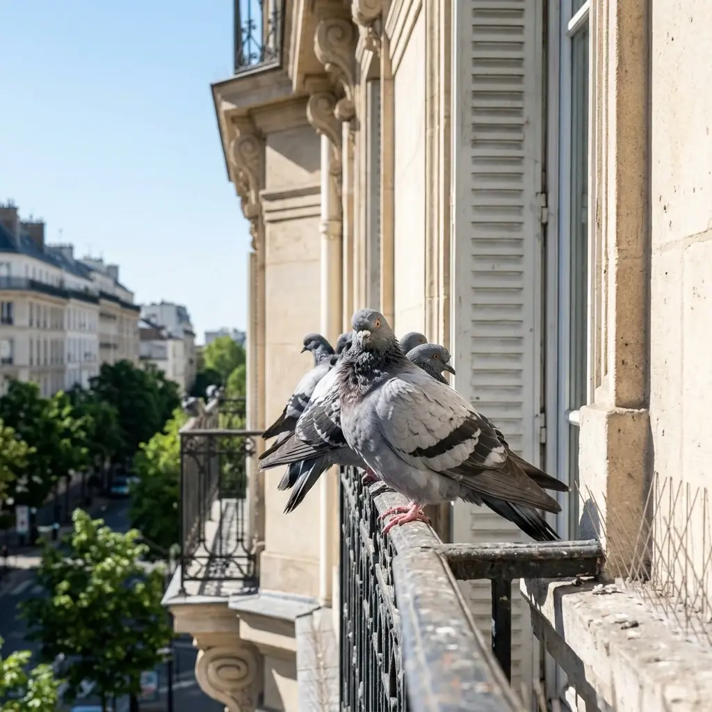 Notre approche technique pour chasser les pigeons
