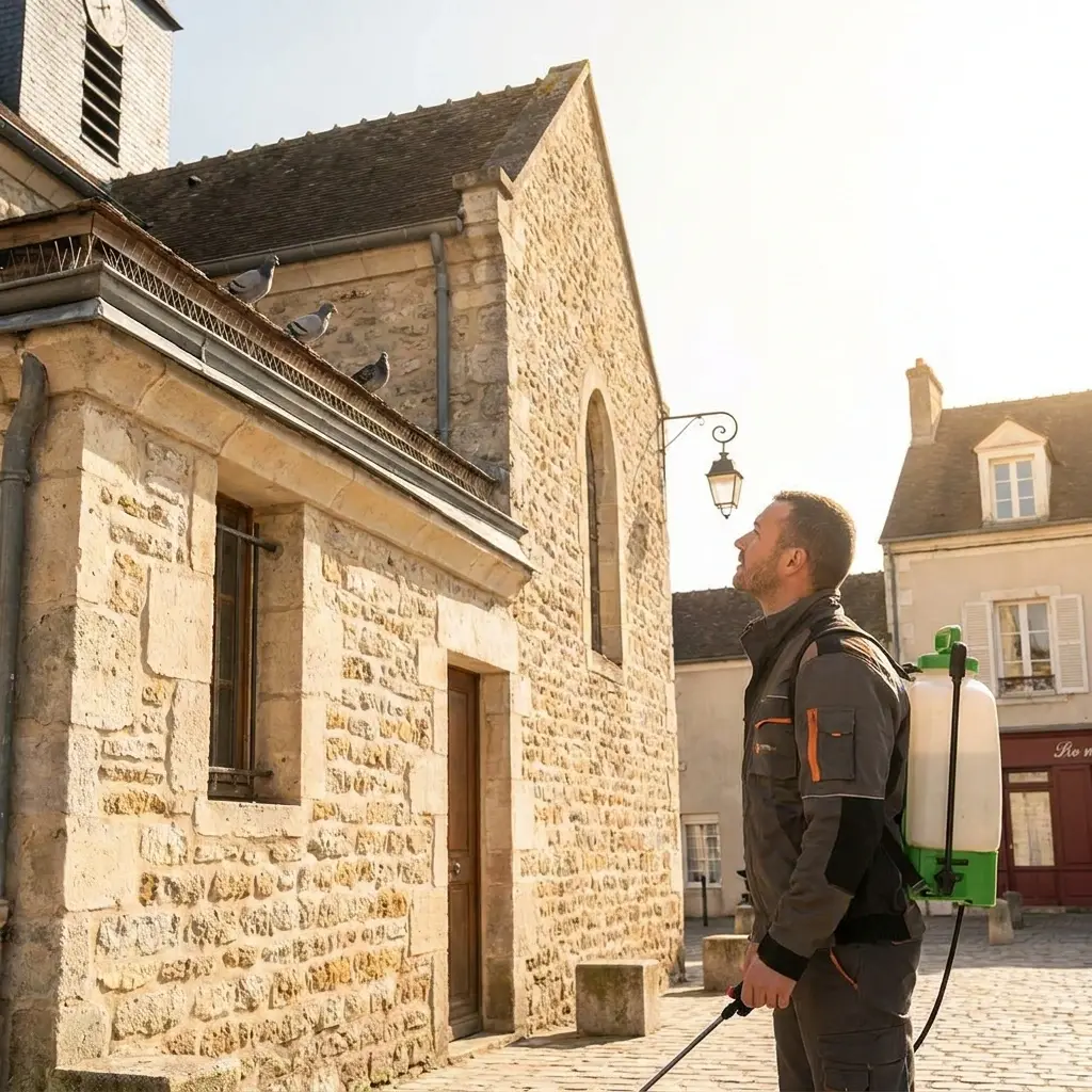 Une approche technique pour éloigner les pigeons