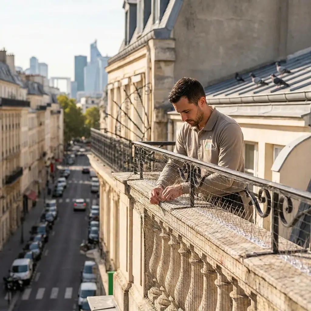 Besoin d'un dépigeonnage rapide à Courbevoie ?