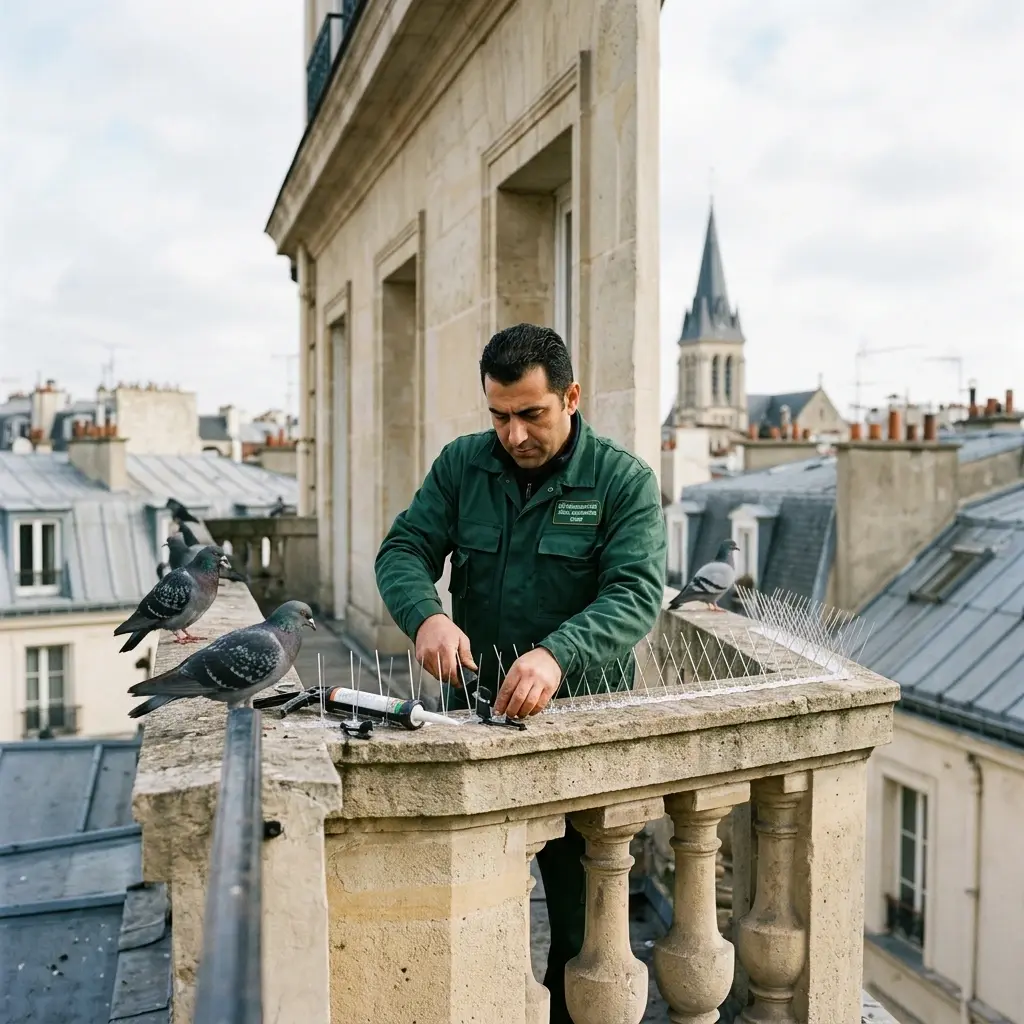 Notre approche technique pour chasser les pigeons