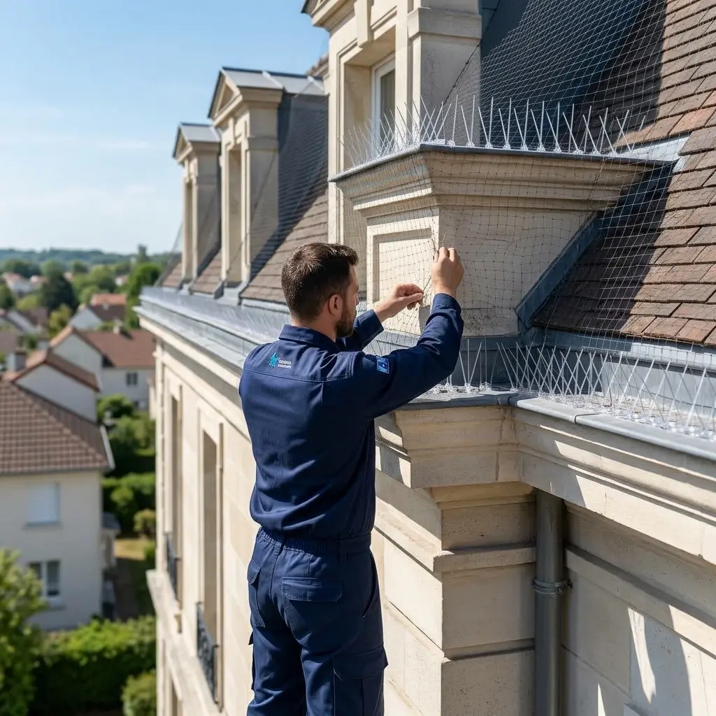 Notre approche technique pour éloigner les pigeons