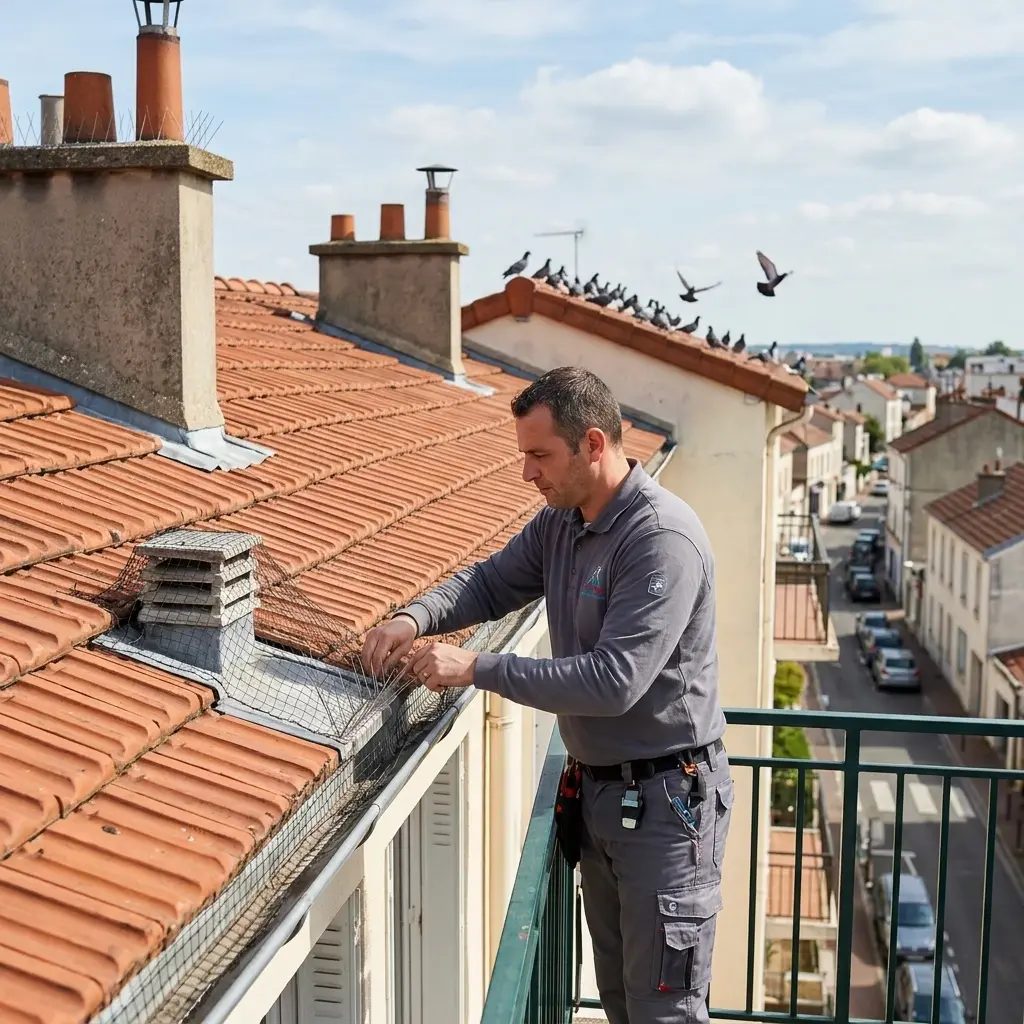 Prévenir l'installation des oiseaux sur vos extérieurs