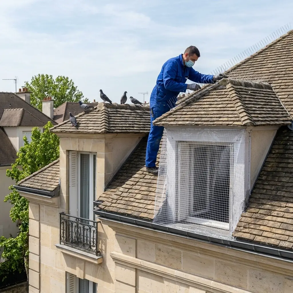 Comment limiter l'installation des pigeons chez vous ?