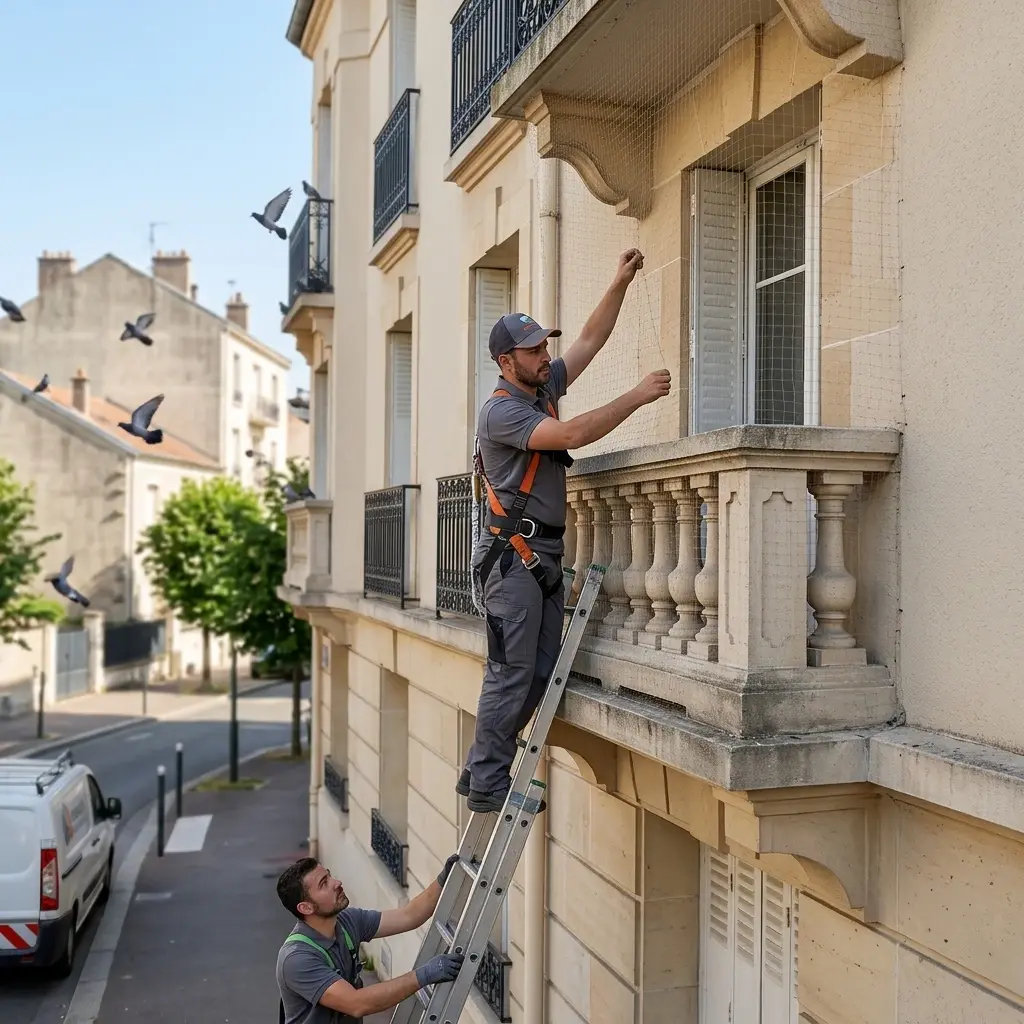 Prévenir la réinstallation des oiseaux