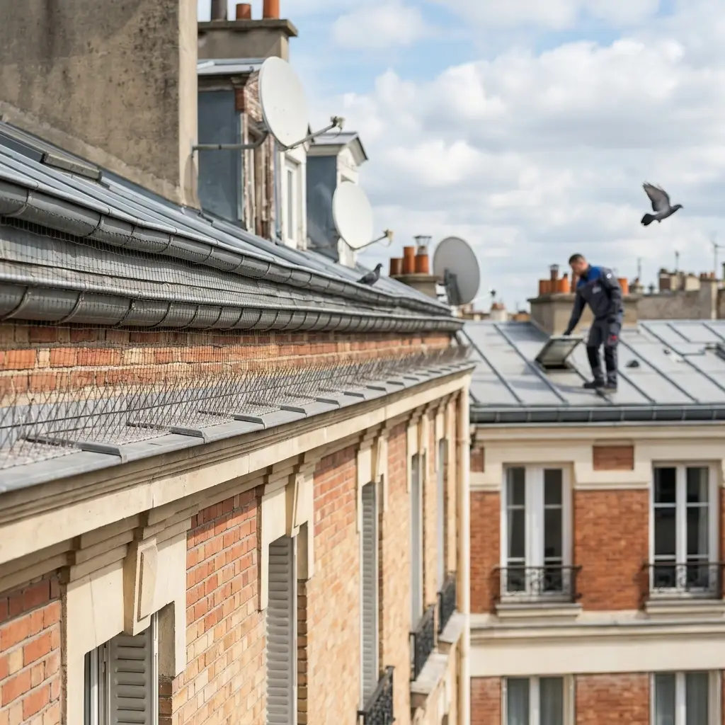 Comment limiter l'installation des pigeons chez vous