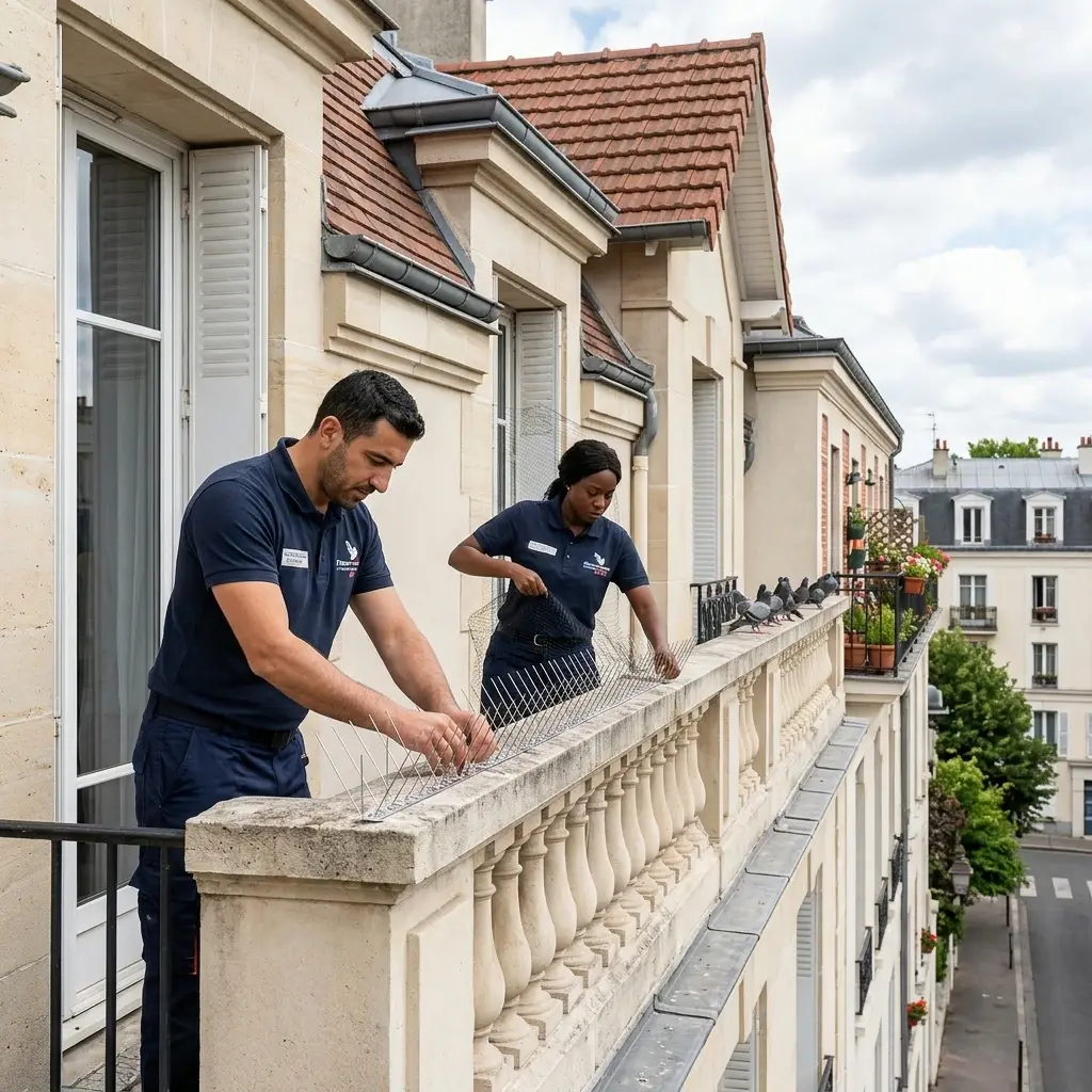 Comment se déroule l'intervention à Romainville ?