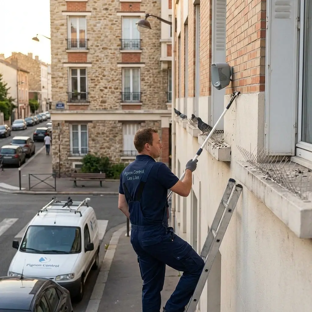 Comment se déroule l'intervention aux Lilas ?