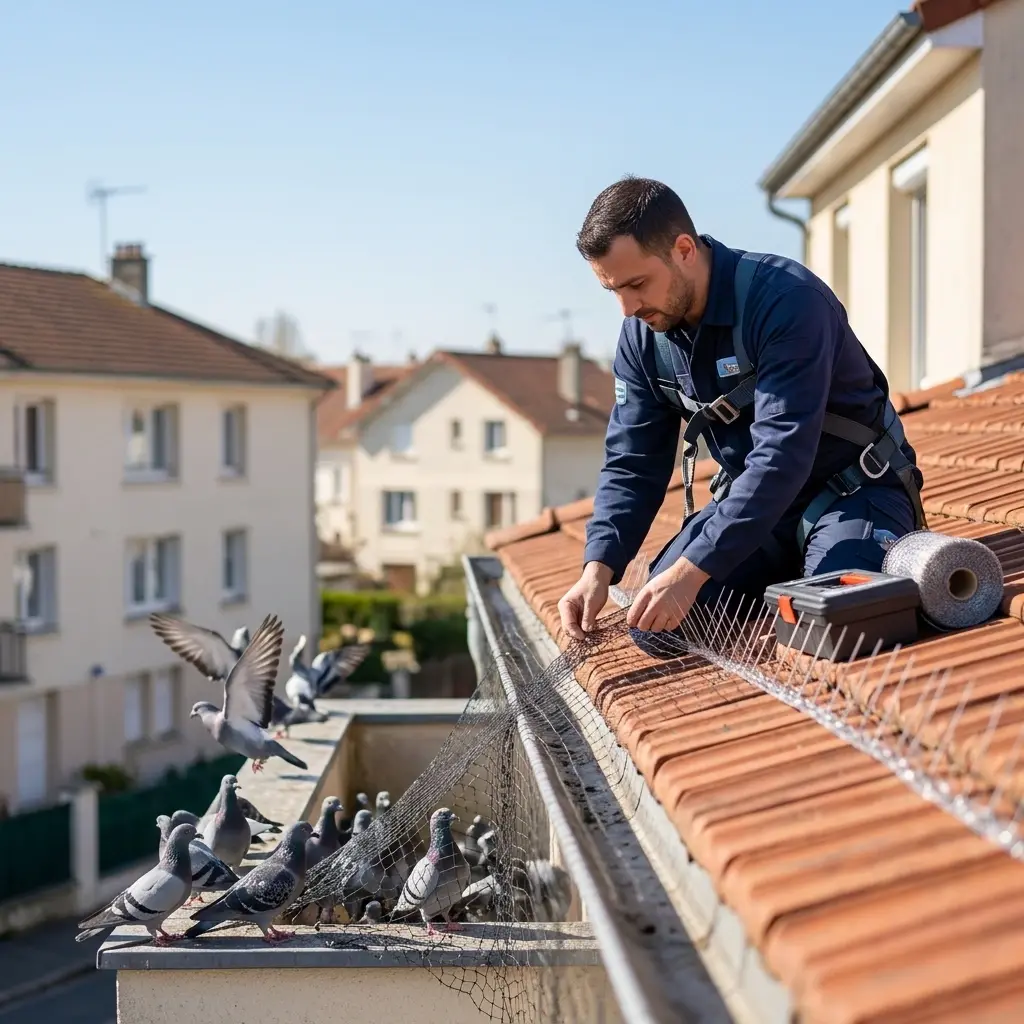 Comment limiter l'installation des pigeons chez vous