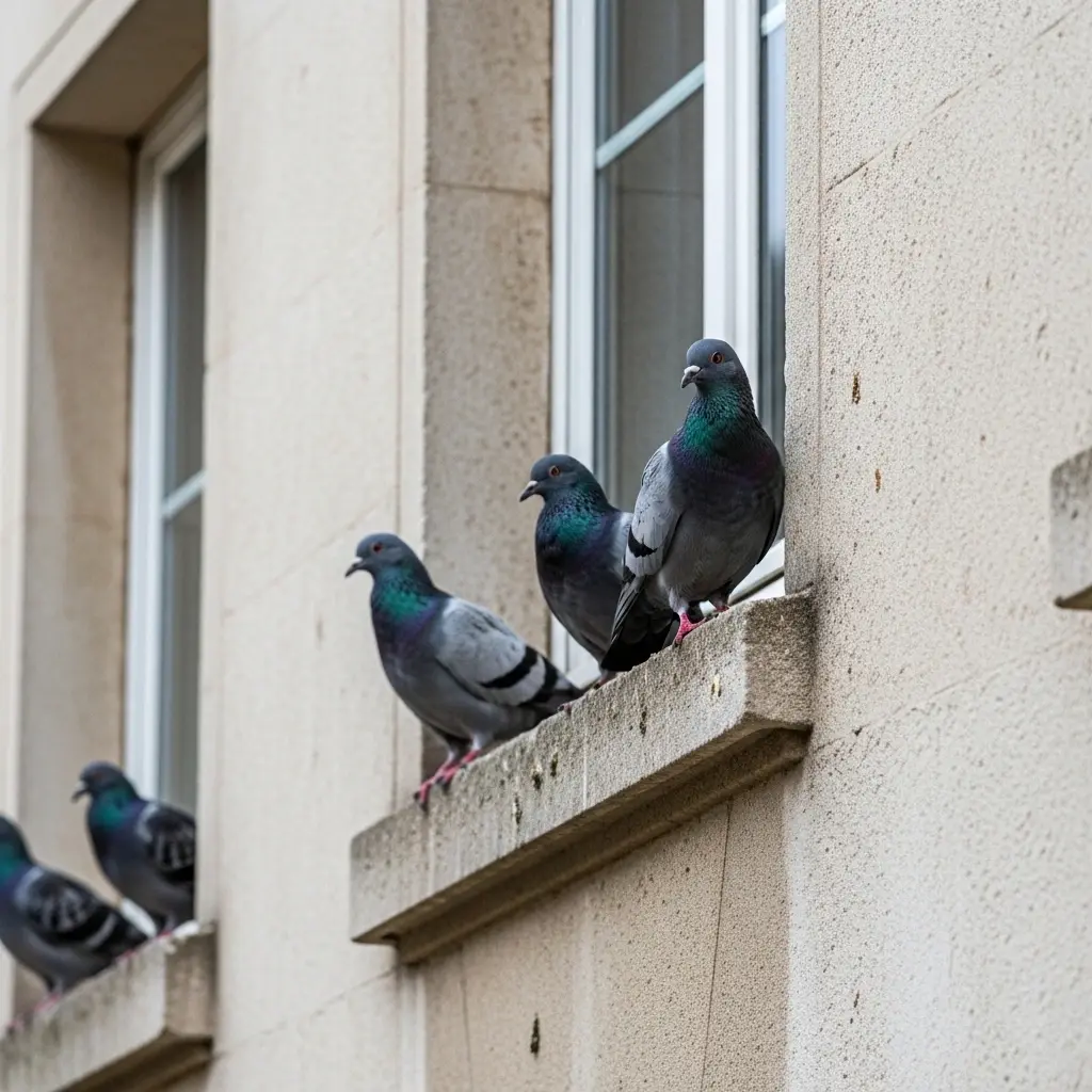 Comment limiter l'installation des pigeons chez vous