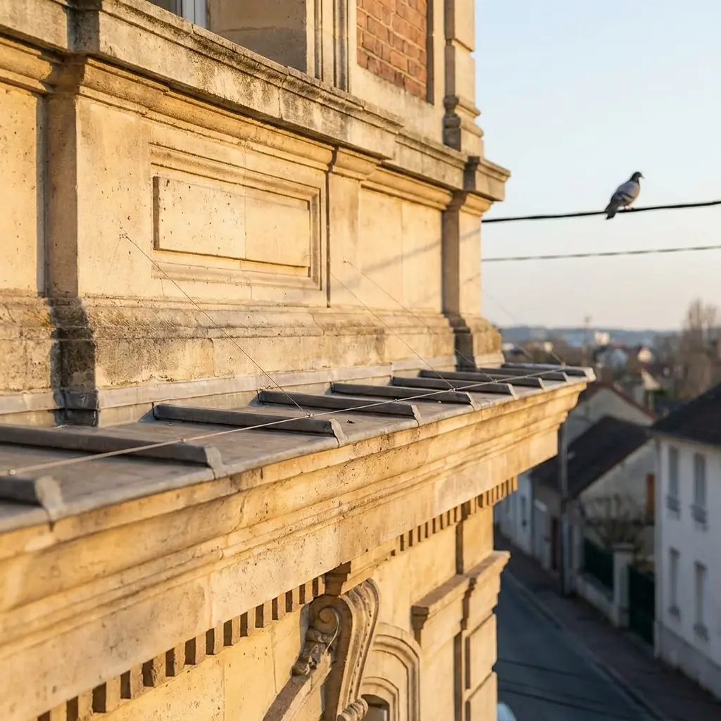 Une stratégie de lutte contre les pigeons et leurs nids