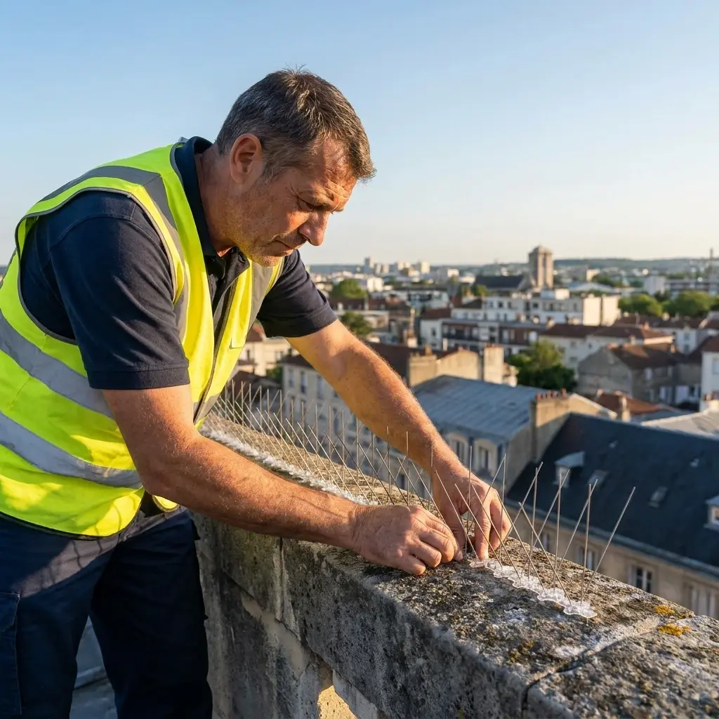 Prévenir le retour des pigeons et maintenir la propreté
