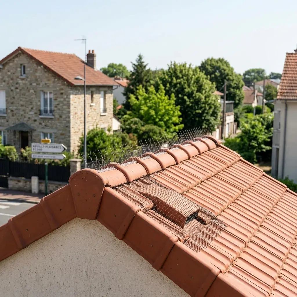 Une stratégie technique pour chasser les pigeons
