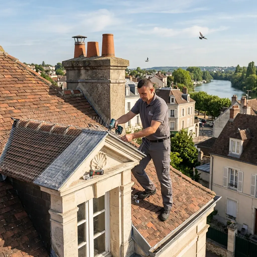 Un traitement technique et durable contre les pigeons