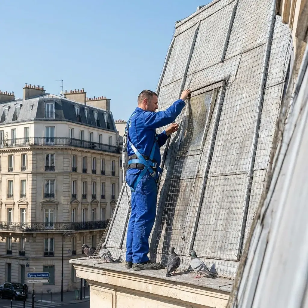 Comment limiter l'installation des pigeons chez vous ?