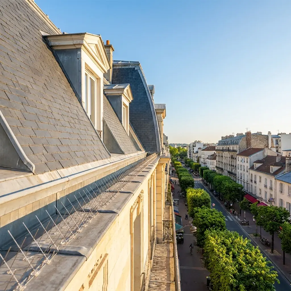 Un traitement professionnel pour chasser les pigeons