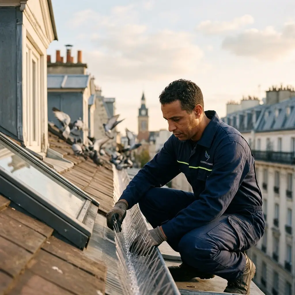 Adopter les bons gestes pour limiter l'installation des pigeons