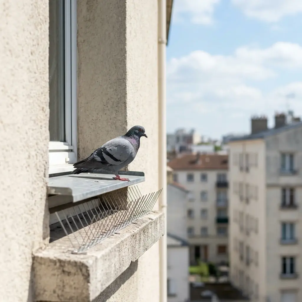 Comment limiter l'installation des pigeons chez vous ?