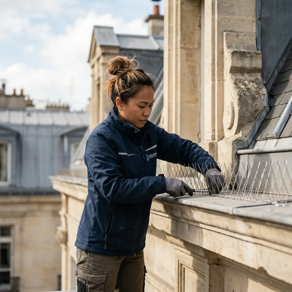 Un traitement professionnel contre les pigeons
