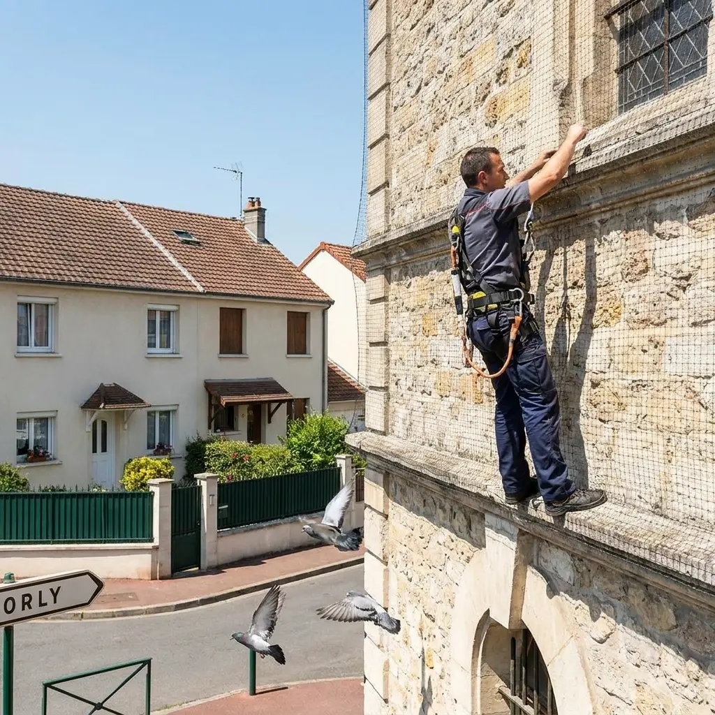 Besoin d'un dépigeonnage rapide à Orly ?