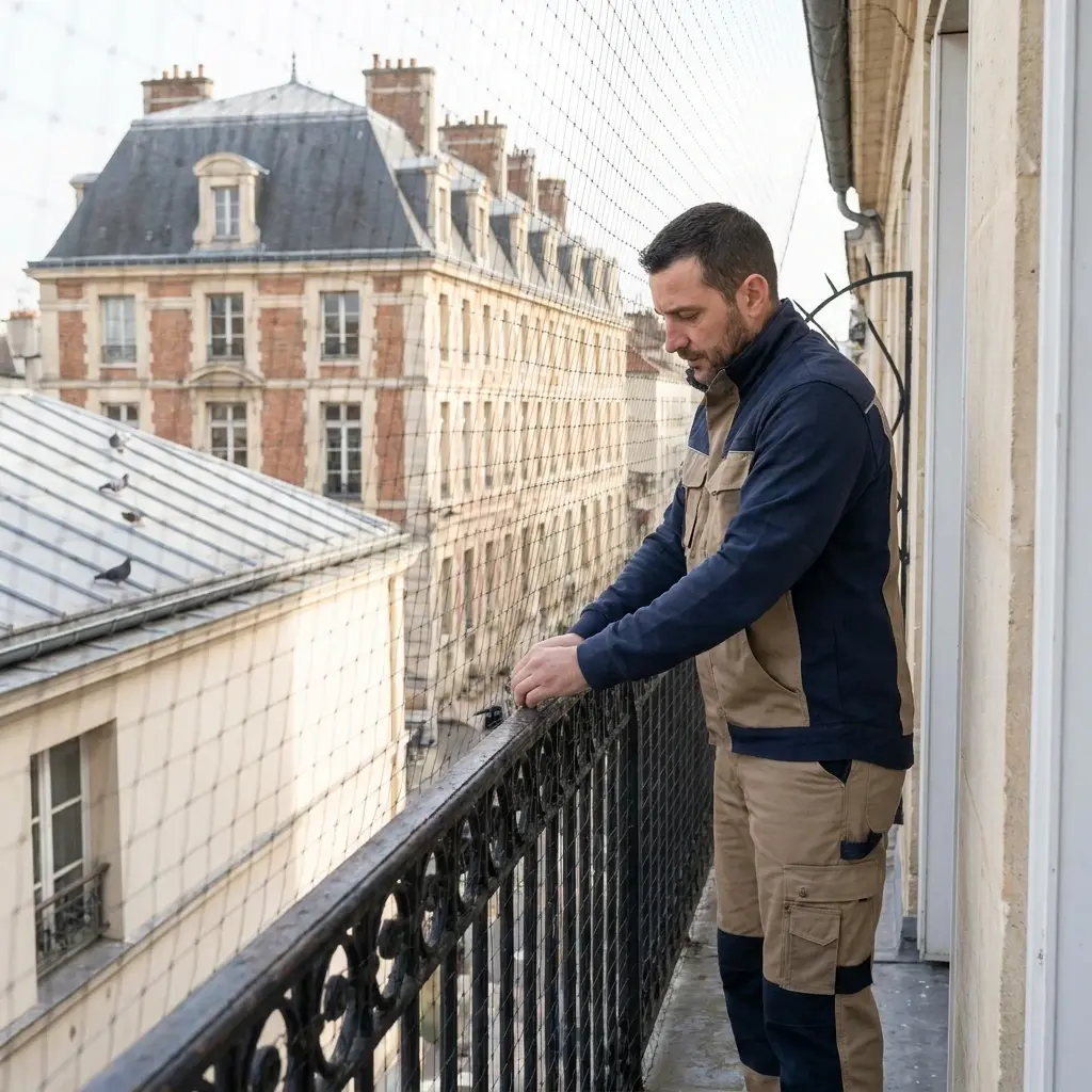 Une stratégie d'élimination durable des pigeons