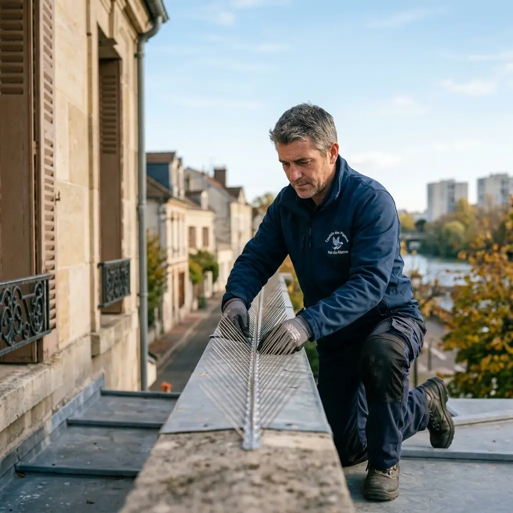 Une approche technique pour éloigner les pigeons