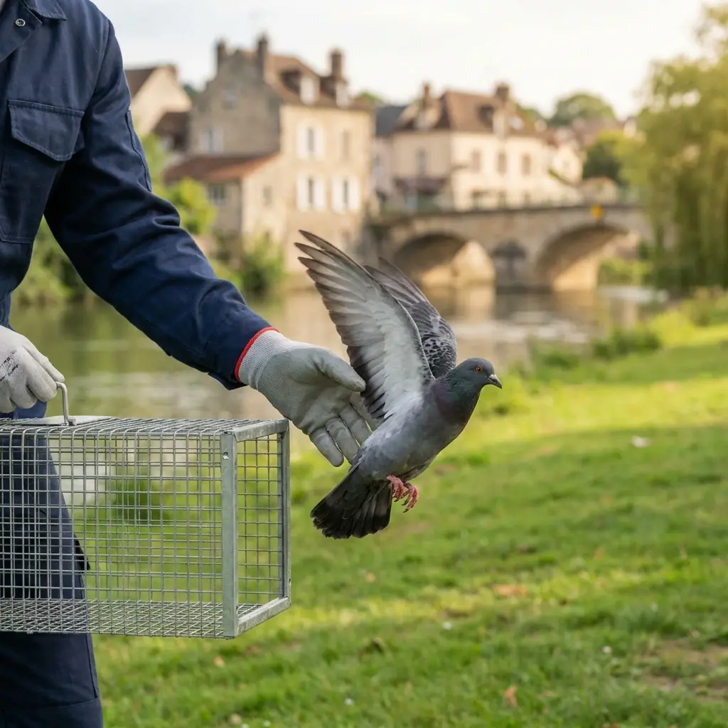 Un traitement technique et ciblé contre les pigeons