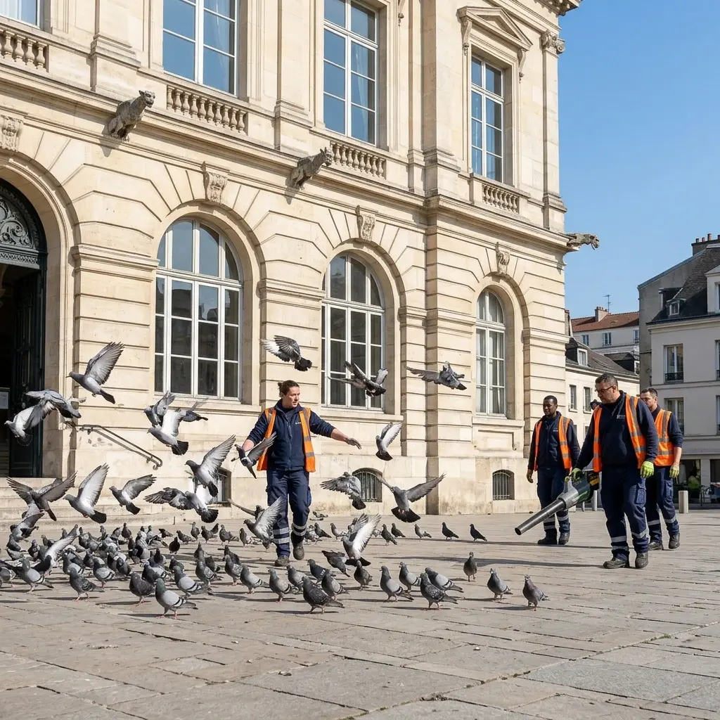 Une stratégie complète pour chasser les pigeons