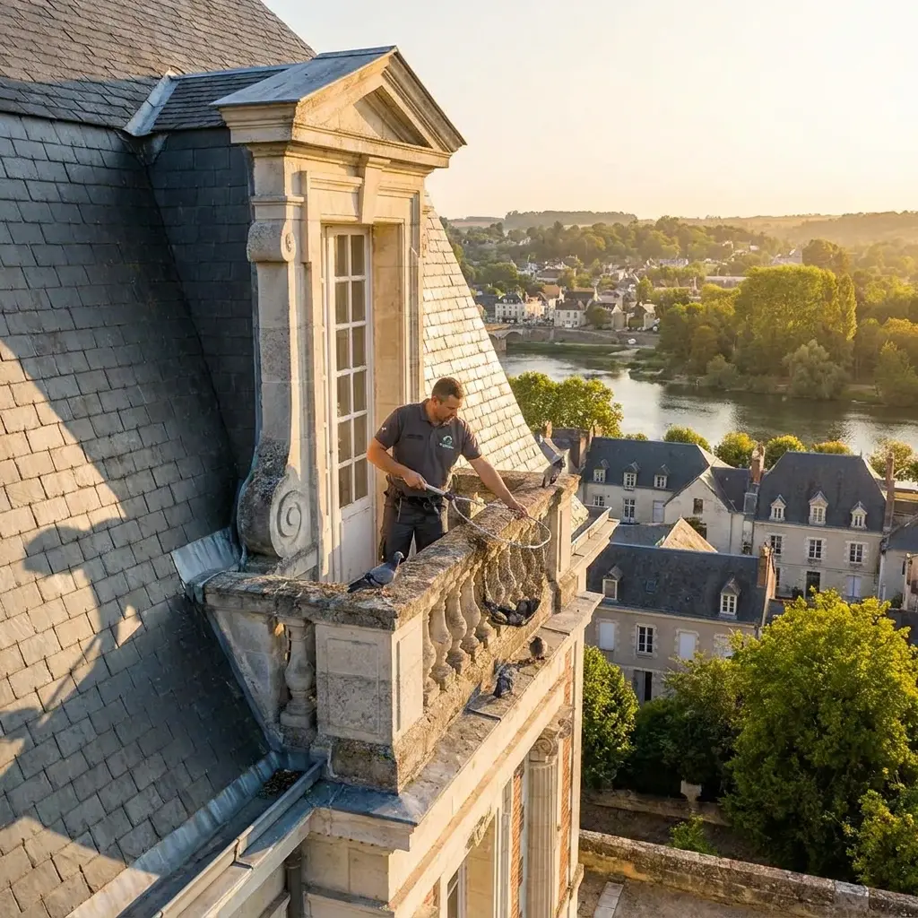 Un traitement professionnel contre les pigeons